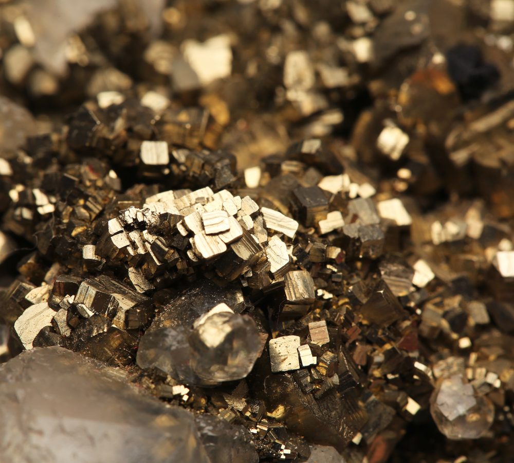 pyrite and crystals mineral/pyrite and crystals mineral